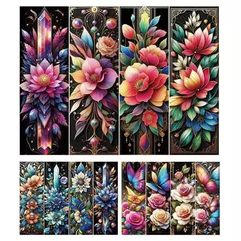 AU 5D DIY Полный Круглый Дрель Алмазная Картина Цветок Набор Домашний Декор Искусство Ремесло w4060