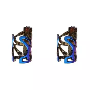 AU ABS велосипед мотоцикл держатель для бутылок клетки велосипедный держатель для бутылок с водой (Серебряный)