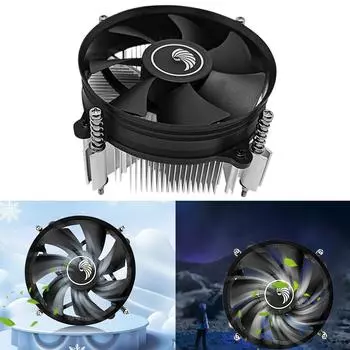 AU Air CPU Cooler Quiet Cooling PC Radiator Fan 9 см для Intel LGA115X/1200/1700/1