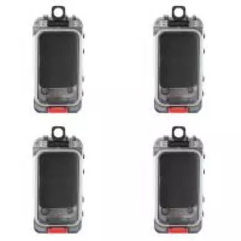 AU Bait Lure Container DIY Fishing Lure Box Double Layer Pesca Tools (B1)