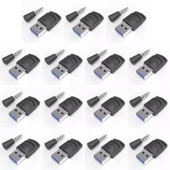 AU Bluetooth-совместимый передатчик беспроводной приемник для PS5 PS4 игровой ПК