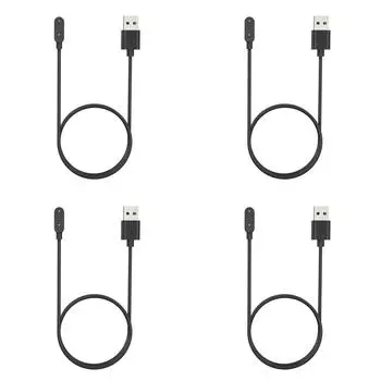 AU Charging Cable 100cm USB Wrist Watch Charging Cable for Band 8 (Black)