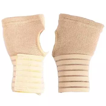 AU Elastic Knitted Fabric Palm Wrap Hand Brace Support Wrist Sleeve Band Guard