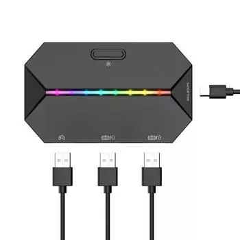 AU G6L Клавиатура Мышь Конвертер Проводной Мобильный Контроллер Адаптер для PS3 PS4