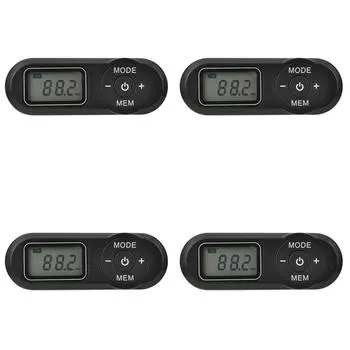 AU LCD цифровой дисплей мини карманный радиоприемник ретро перезаряжаемый FM плеер приемник