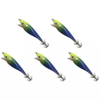 AU Luminous Jigging Bait Встроенная бусина Светится в темноте Инструменты для ночной рыбалки (Стиль Г