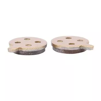 AU M365 Pro Brake Pad Metal Friction Plates Kits Braking Parts for Electric Scoo 1 Set