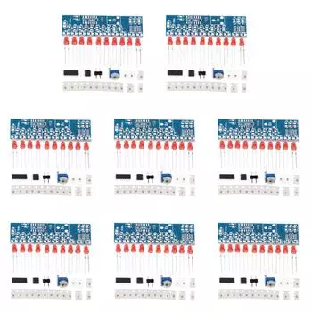 AU NE555 CD4017 светодиодный мигающий светильник DIY комплект SMD практическое пособие по пайке 2.5-14.5