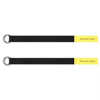 AU Ручной открыватель двери Удлиненный аварийный трос безопасности для Tesla Model Y