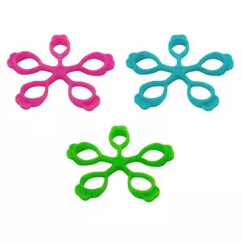 AU Силиконовый экспандер для пальцев, растяжитель для рук, силовой тренажер Traini 5KG 11LB