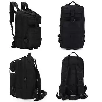 AU Tactical Bag Большая вместимость Походный рюкзак Дышащий для походов Кемпинг Tra