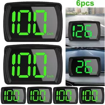 AU Универсальный спутниковый велосиметр Plug and Play Большой шрифт для всех автомобилей Автобусы Tru