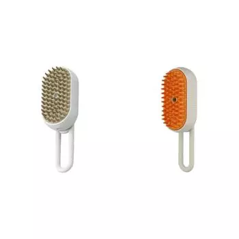 AU USB перезаряжаемая расческа для ухода за кошками и собаками карри-расческа-спрей для кошек (белый)