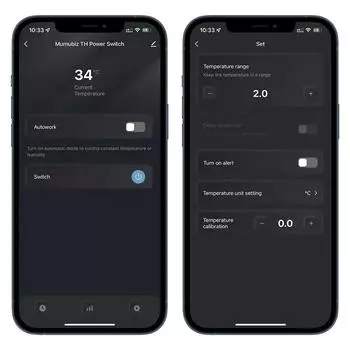 Aubess Tuya/eWelink WiFi Smart Switch RF433 16A Температурный переключатель Smart Monitoring Thermostat работает с Alexa Google Home Tuya smart switch