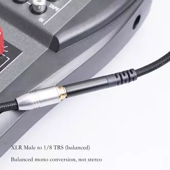Audio Converter Adapter Cable 3.5 3.5mm Female To XLR 3Pin Female Microphone Adapter Cable Stereo Audio Cable
