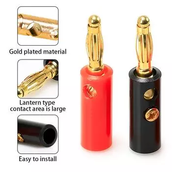 Аудио динамик винт 4 мм Iantern штекер банановый штекер/гнездо банан усилитель мощности мультиметр тестовый штекер разъем