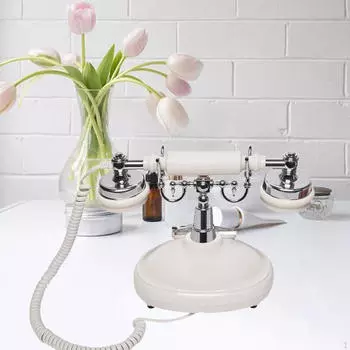 Аудио гостевая книга Телефон Классический ретро-дизайн Винтажный телефонный диктофон