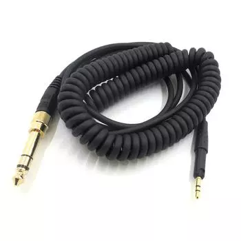Аудио пружинный стереокабель HiFi для замены SENNHEISER HD6 HD7 HD8 HD515