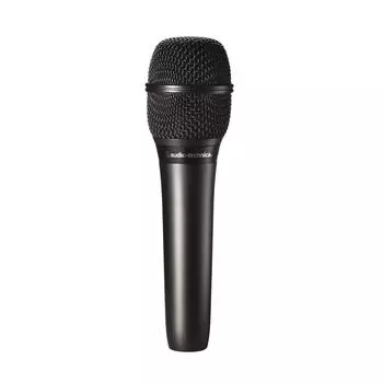 Audio Technica AT2010 конденсаторный микрофон XLR ручной видеораспределитель для домашней записи подкастов в прямом эфире DTM черный [] чёрный