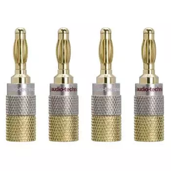 Audio Technica AT6302 Беспаечный банановый штекер с металлическим задним соединением