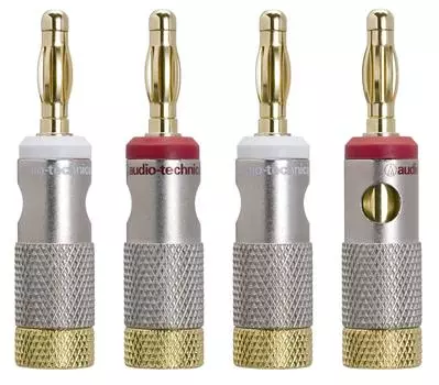 Audio Technica AT6303 Беспаечный банановый штекер с металлическим боковым соединением