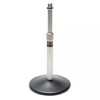 Audio Technica AT8652 tabletop microphone stand серебряный
