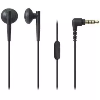 Audio Technica ATH-C200IS BK Проводные наушники с микрофоном, полуоткрытые, черные