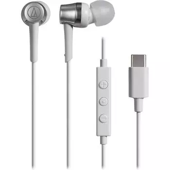 Audio TeChniCa Ath Ckd3C Wh Наушники с микрофоном Usb Type C Проводные 1,2 м Канальный Тип Белый Белый Usb Type C
