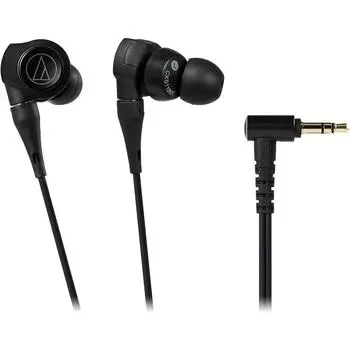 Audio Technica Ath Cks1100x Проводной Тип канала Тяжелый бас Hi Res Hi Res Источник звука Совместимый Solid Bass Черный Single