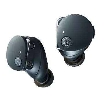 Audio-Technica ATH-CKS50TW2 BK(И) Беспроводные наушники Bluetooth 5.3 с шумоподавлением, глубокими басами, совместимые с LE Audio, оригинальная наклейка в комплекте, магнитный переключатель