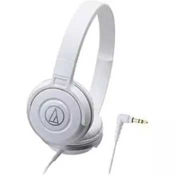 Audio Technica ATH-S100 WH Наушники Проводные УЛИЧНЫЙ МОНИТОРИНГ Портативные Накладные Наушники Белые
