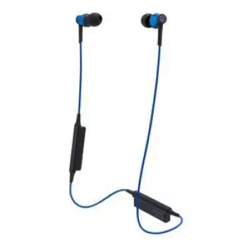 Audio Technica Bluethooth Headphones Blue BL ATH-CKR35BT