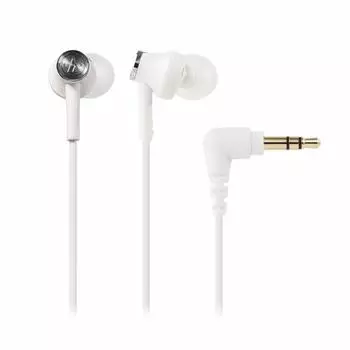 Audio Technica Canal Earphones White WH ATH-CK350M