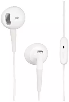 Audio Technica WH Earphones Wired with Microphone White ATH-C200IS Semi-open