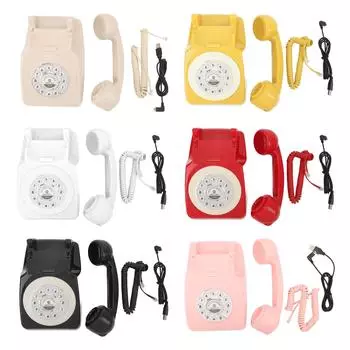 Аудио телефон с гостевой книгой, чистый звук, удобное использование, телефон для записи аудиосообщений даже на свадьбу White