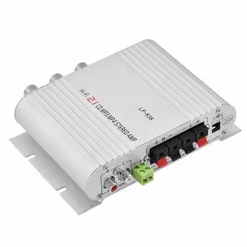 Аудио усилитель Усилитель мощности Bewinner стерео бас аудио цифровой усилитель Усилитель HiFi качество звука 15Wx2RMS Мини Авто Аудио усилитель мощности