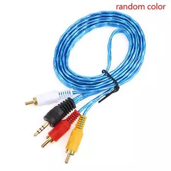 Аудио Звук AV Кабель 2In1/3In1/3In3 1.5Mm Set-top Box Разъем Телефон Компьютер Усилитель мощности Акустическая Коробка Соединительная Линия A3