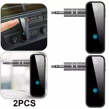 Аудиоадаптер 140 мАч передатчик приемник Bluetooth-совместимый 5.0 для автомобиля