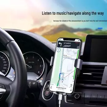 Аудиоадаптер Biaz Lightning to 3,5 мм для AUX, компьютера, телефона и наушников 1 meter