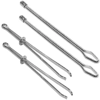 аудиофильские струны через 4 части ножничного типа с шариком резиновая струна резиновая петля струна через инструменты для рукоделия струна из нержавеющей стали струна