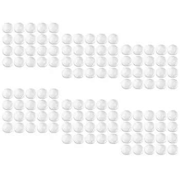 аудиофильский стеклянный кабошон 12 мм прозрачная паста детали аксессуары ручная работа набор из 120 предметов