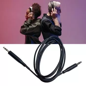 Аудиокабель 3,5 мм на 2,5 мм штекерный шнур сменный для BOSE700 QC45 35 25 Soundtrue SoundLink OE2 AE наушники телефоны белый