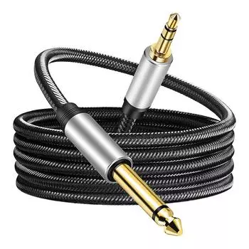 # Аудиокабель 6,5 мм Позолоченный TS моно-кабель 6,5 мм для мультимедийных динамиков