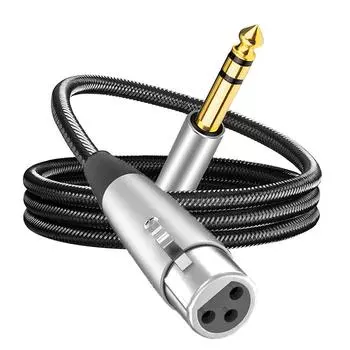 Аудиокабель-адаптер профессиональный мужской-мужской/женский аудиокабель аксессуары 2M