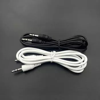 Аудиокабель AUX 3,5 мм «папа-папа» — качество звука без потерь для подключения усилителя 50cm Standard чёрный