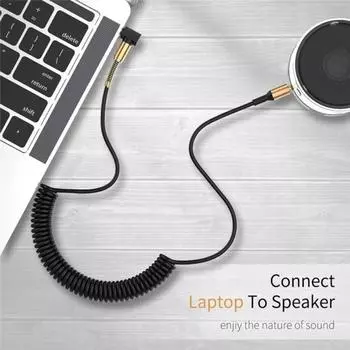 Аудиокабель AUX без потерь, передача данных со звуковым эффектом, выдвижной разъем 3,5 мм, аудиокабель для наушников «папа-папа» для домашнего кинотеатра красный