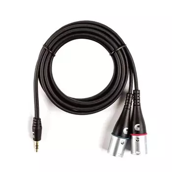 Аудиокабель D Addario Custom Series PW-MPXLR-06 (приблизительно. 1,8 м стерео мини/XLRx2) []