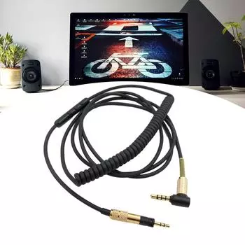 Аудиокабель для наушников Sennheiser HD4.30/HD400/HD4.40/HD4.50 Оригинальный позолоченный кабель для наушников