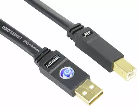 Аудиокабель USB Aim Electronics SHIELDIO Series 3 м UAC-F030