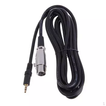 Аудиокабели XLR «мама» и «папа» TRS 3,5 мм для стереомикрофона, 300 см/10 футов